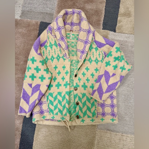 Free People | Bright Optimistic Cardi | Small - Picture 2 of 3